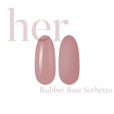 Rubber base, Sorbetto, HER, 12ml