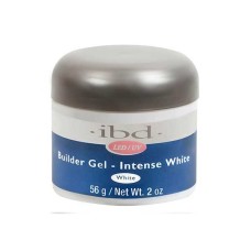 Gel de unghii UV, 56 g, 3 in 1 autonivelant, IBD Builder Gel Intense White