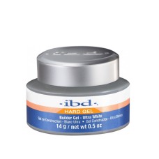 Gel de unghii UV, 14 g,  3 in 1 autonivelant, IBD Builder Gel Ultra White