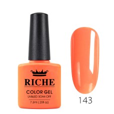 Oja Semipermanenta Riche 143, Portocaliu, 7.3 ml