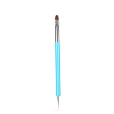 Pensula unghii cu punctator, albastra