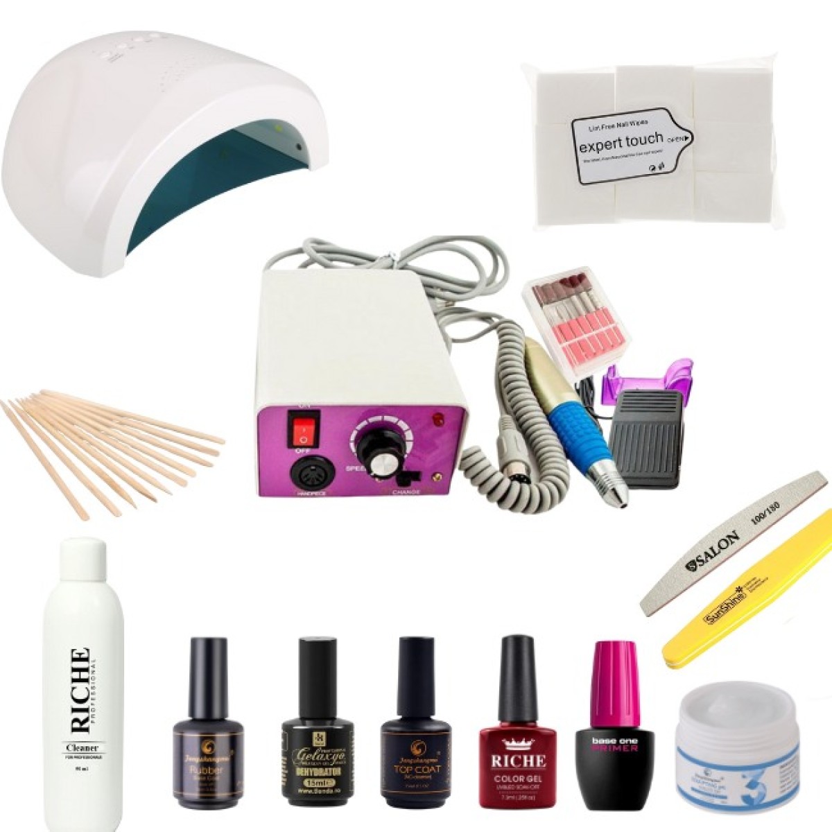 Set complet pentru manichiura pentru începători