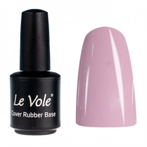 Cover Rubber Base Unghii, Le Vole Pink, 15ml