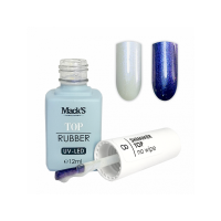 Finish UV de unghii, 12 ml, Macks Shimmer Top 8