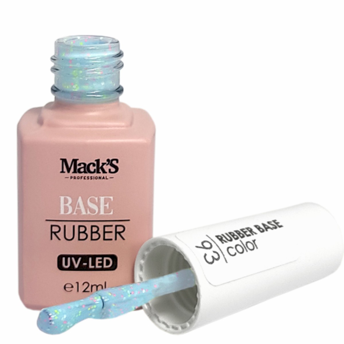 Base coat UV de unghii, 12 ml, Rubber Base Color Macks 93 | Savy Professional