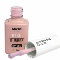 Base coat UV de unghii, 12 ml, Rubber Base Color Macks 83