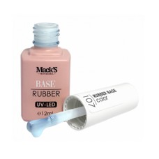 Base coat UV de unghii, 12 ml, Rubber Base Color Macks 107