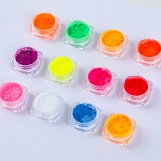 Pigment Neon , Set 12 culori